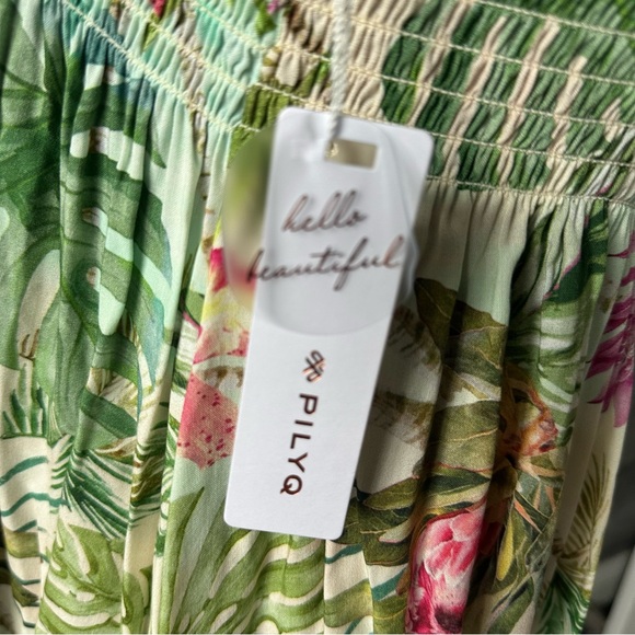 Floral Off-Shoulder Maxi Dress size XS/S - Picture 5 of 9